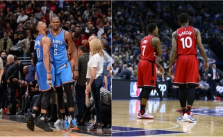 NBA mėnesio geriausieji - du J.Valančiūno bendraklubiai ir K.Durantas